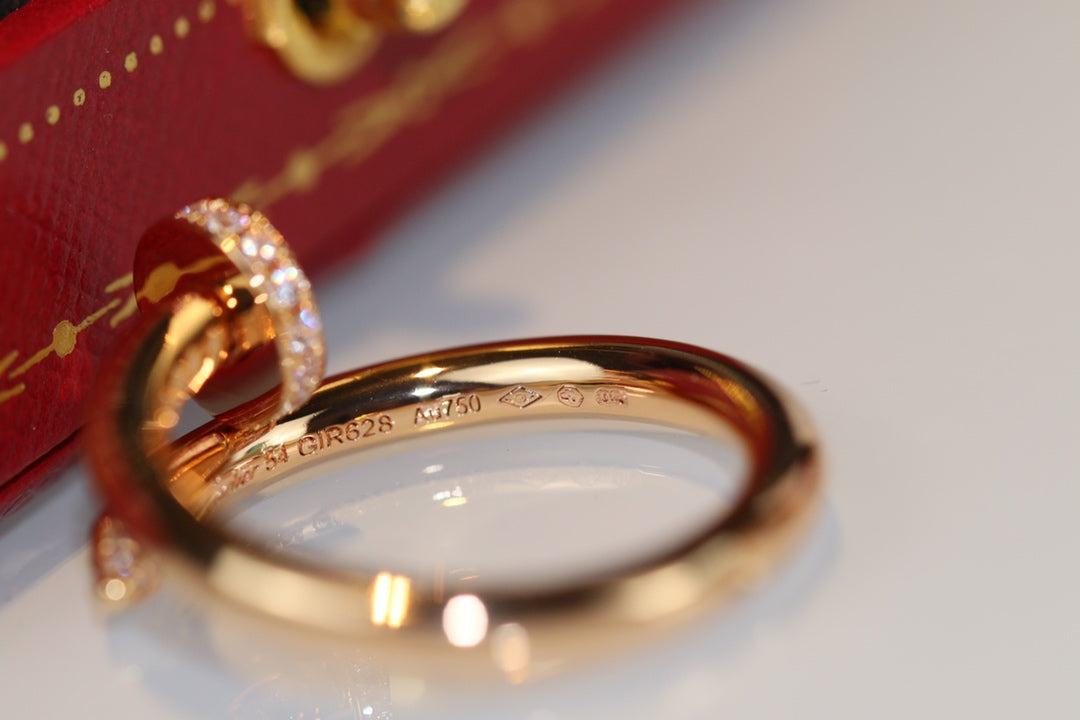 [Psychic Jewelrys]JUSTE RING 2.65MM GOLD DIAMOND