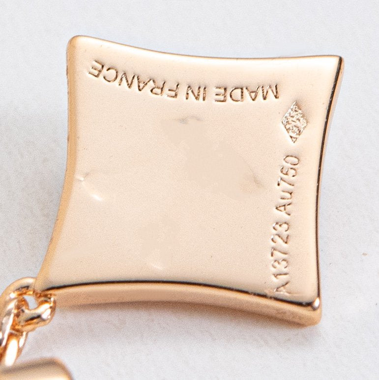 [Psychic Jewelrys]STAR DIAMONDS EARRINGS GOLD
