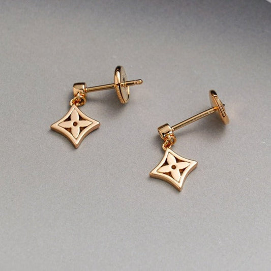 [Psychic Jewelrys]STAR EARRINGS GOLD