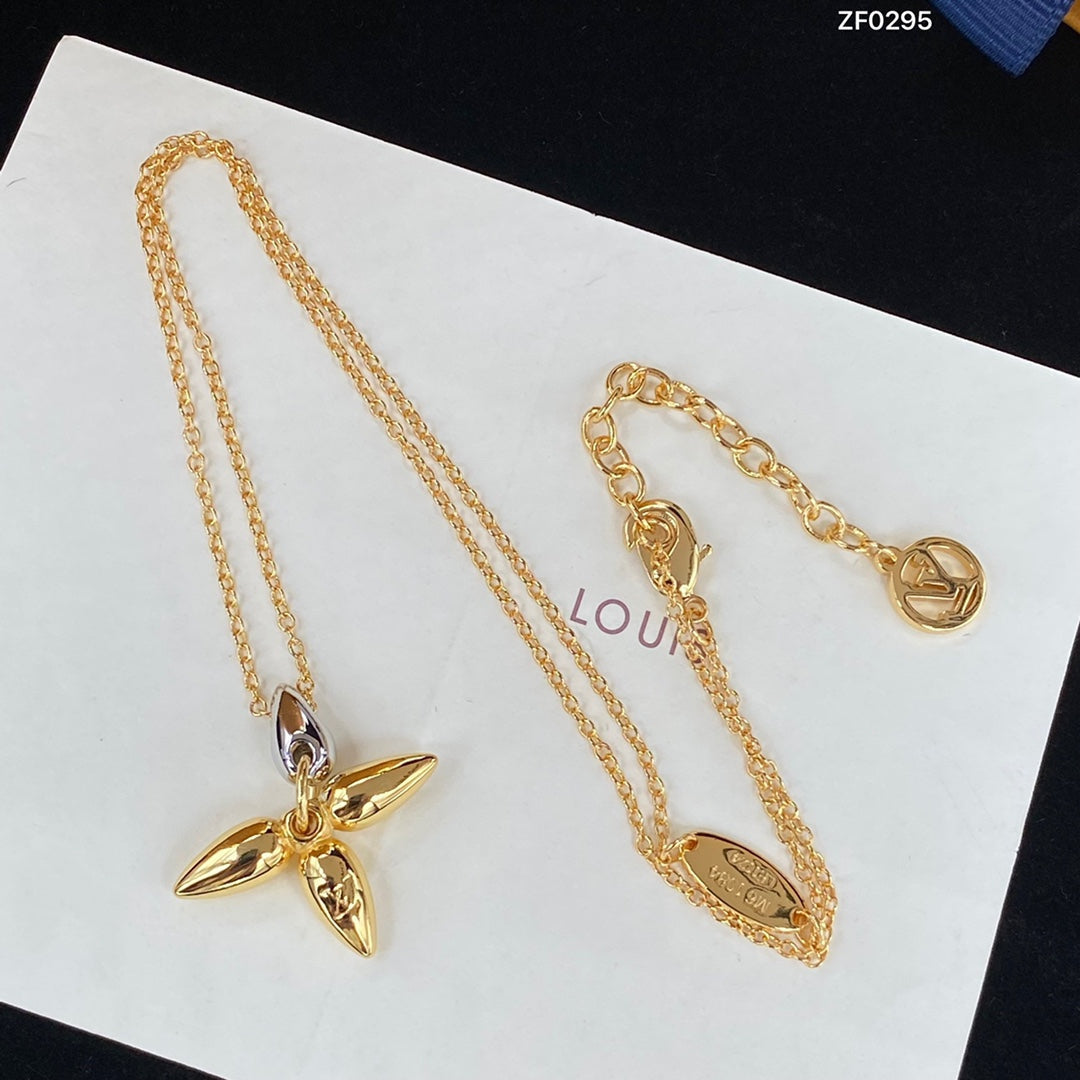 [Psychic Jewelrys]LOUISETTE PEDANT GOLD NECKLACE