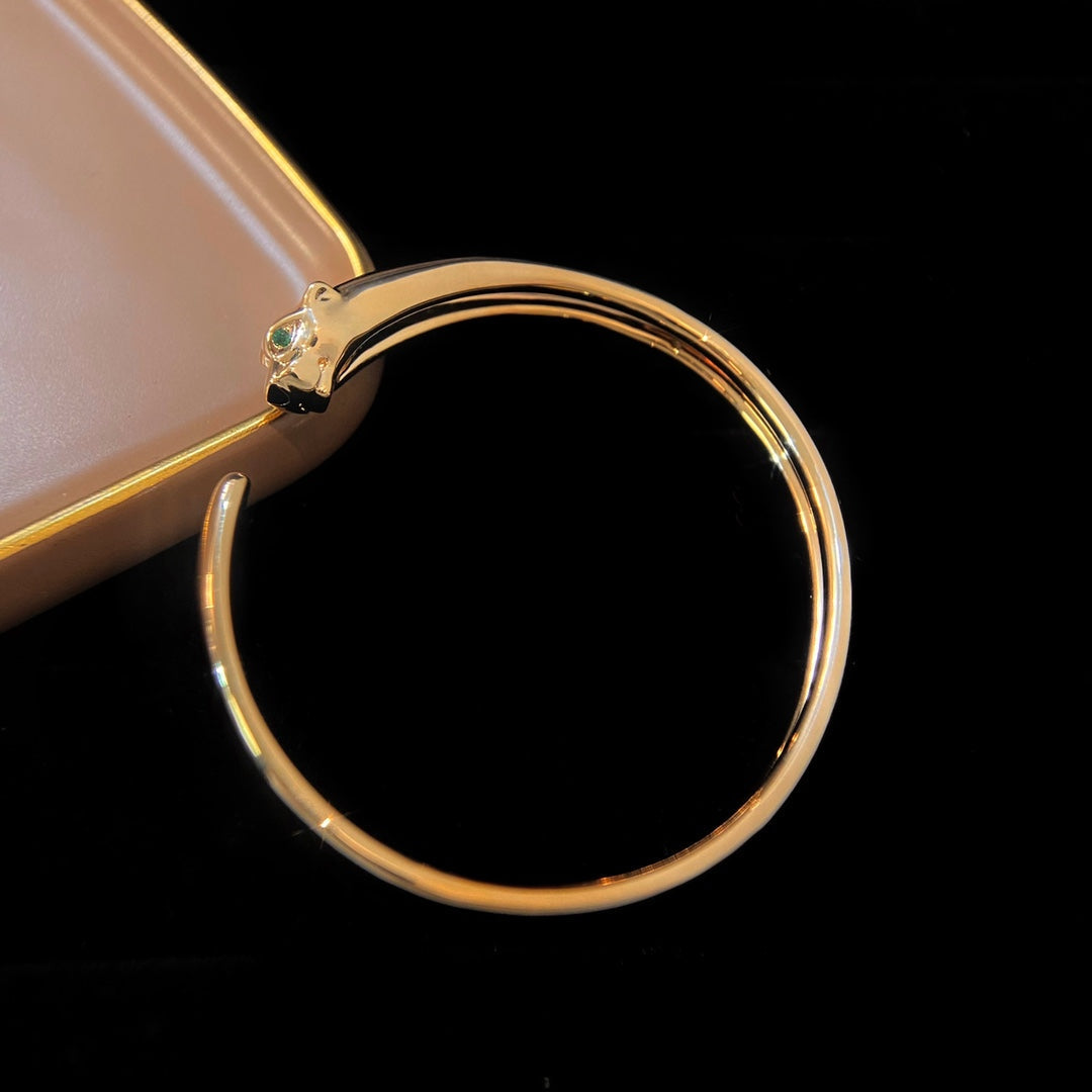 [Psychic Jewelrys]PANTHERE GOLD OPEN BRACELET