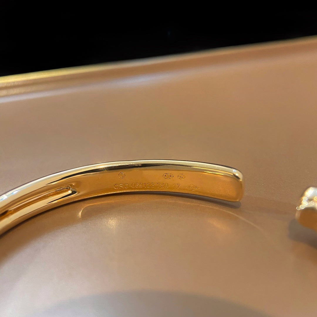 [Psychic Jewelrys]PANTHERE GOLD OPEN BRACELET