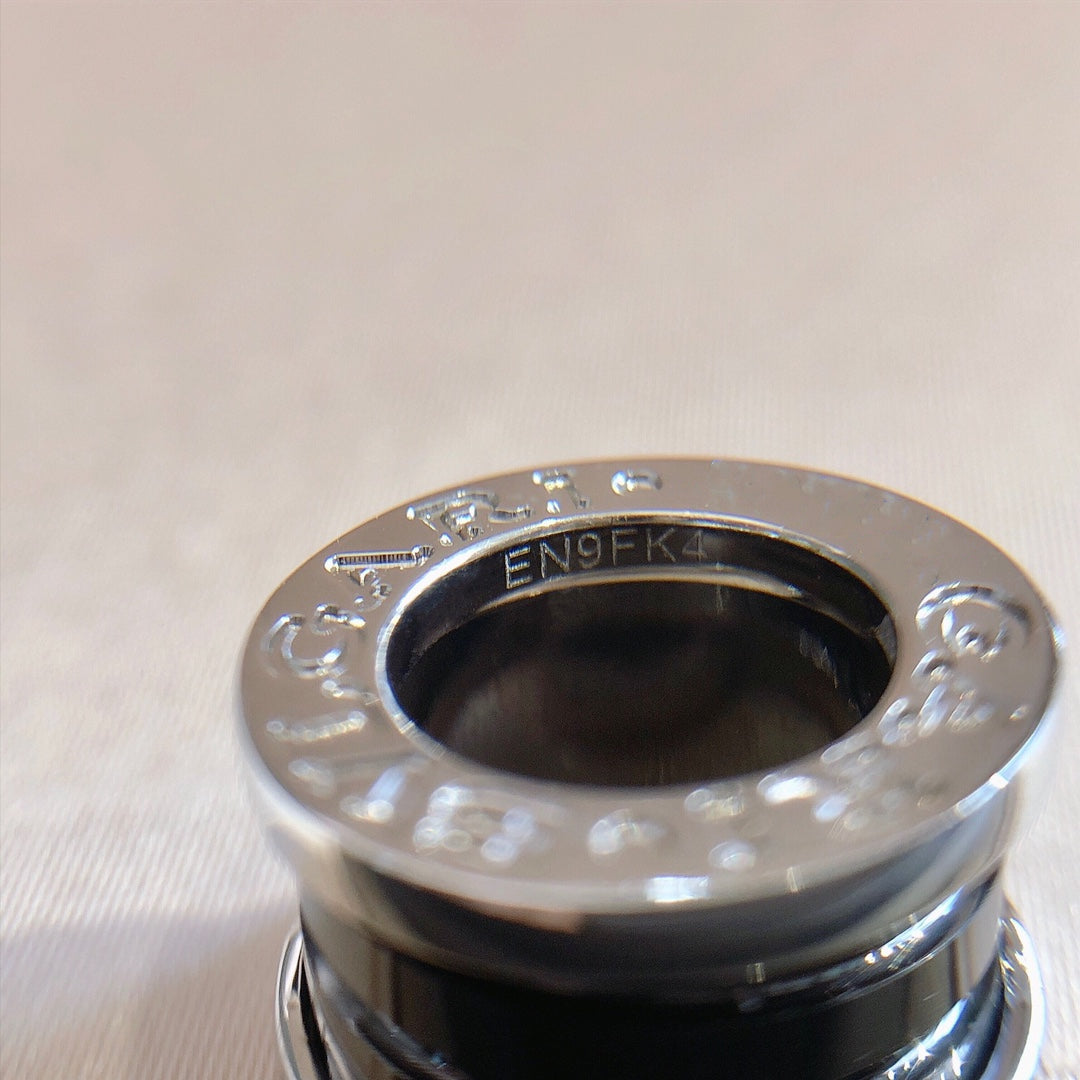 [Psychic Jewelrys]ZERO 1 BLACK CERAMIC SILVER NECKLACE