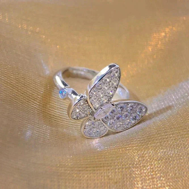 [Psychic Jewelrys]BUTTERFLY DIAMOND RING
