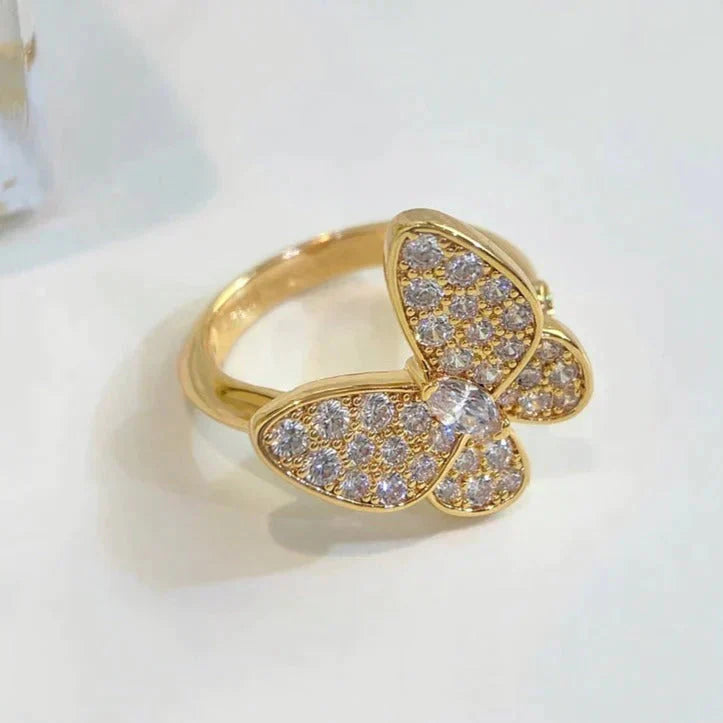 [Psychic Jewelrys]BUTTERFLY DIAMOND RING