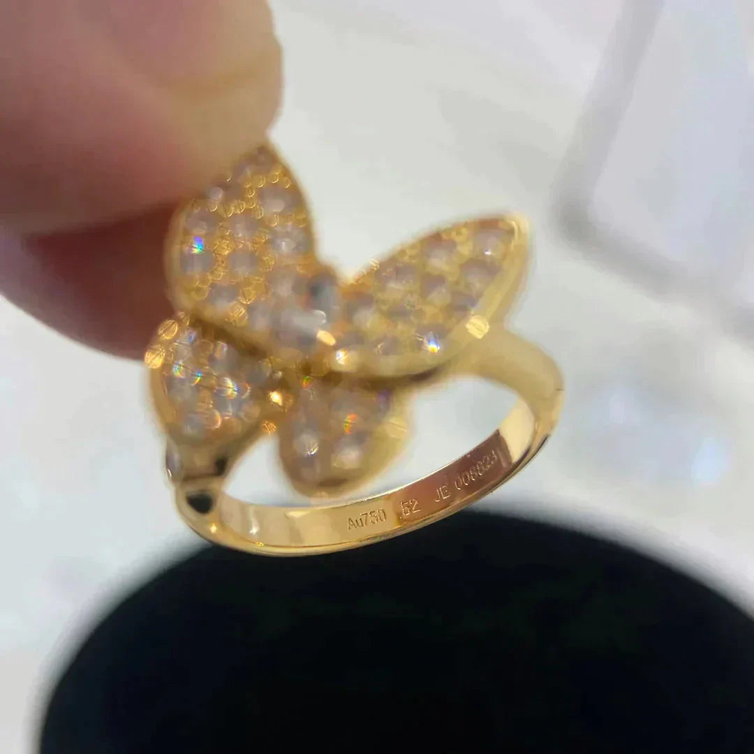 [Psychic Jewelrys]BUTTERFLY DIAMOND RING
