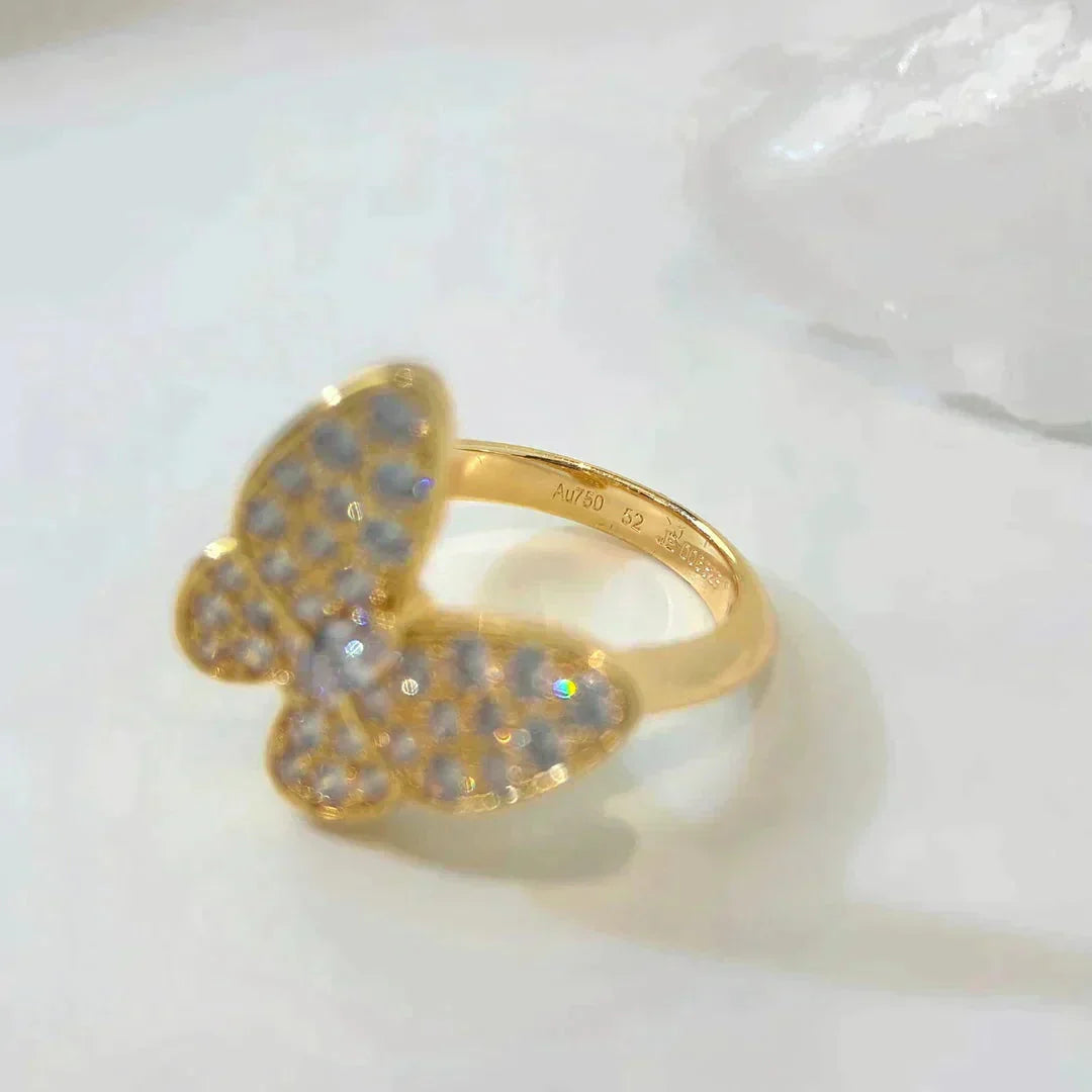 [Psychic Jewelrys]BUTTERFLY DIAMOND RING