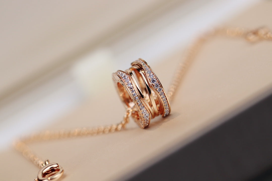 [Psychic Jewelrys]ZERO 1 PINK GOLD NECKLACE