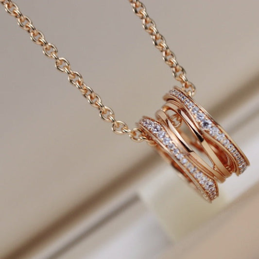 [Psychic Jewelrys]ZERO 1 PINK GOLD NECKLACE