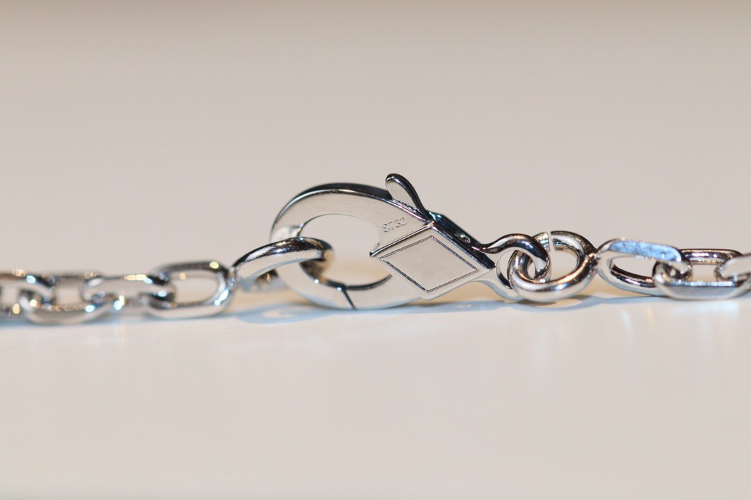 [Psychic Jewelrys]CLOVER 20 MOTIFS ONYX DIAMOND SILVER
