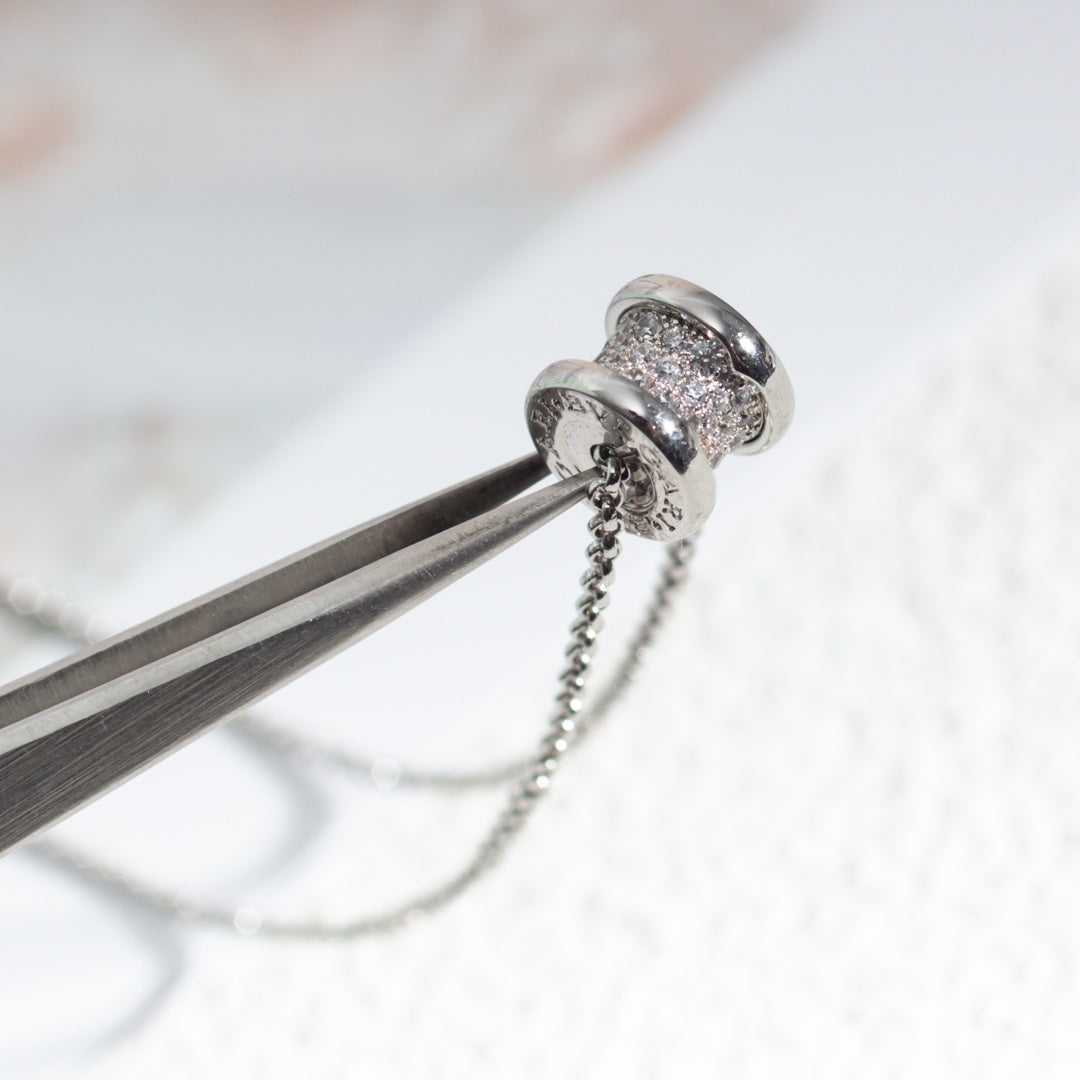 [Psychic Jewelrys]ZERO 1 SILVER DIAMOND NECKLACE