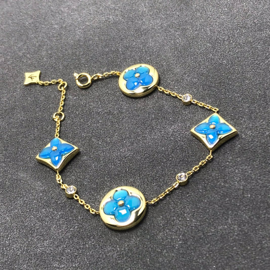 [Psychic Jewelrys]STAR AND SUN TURQUOISE 4 MOTIFS 3 DIAMONDS