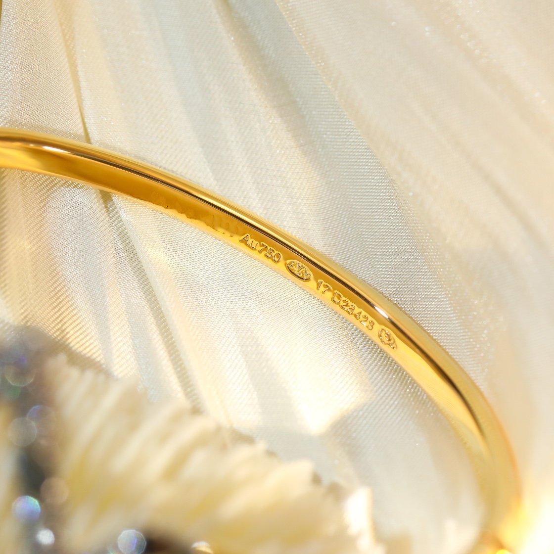 [Psychic Jewelrys]VOLTE UPSITE DOWN GOLD DIAMOND BRACELET