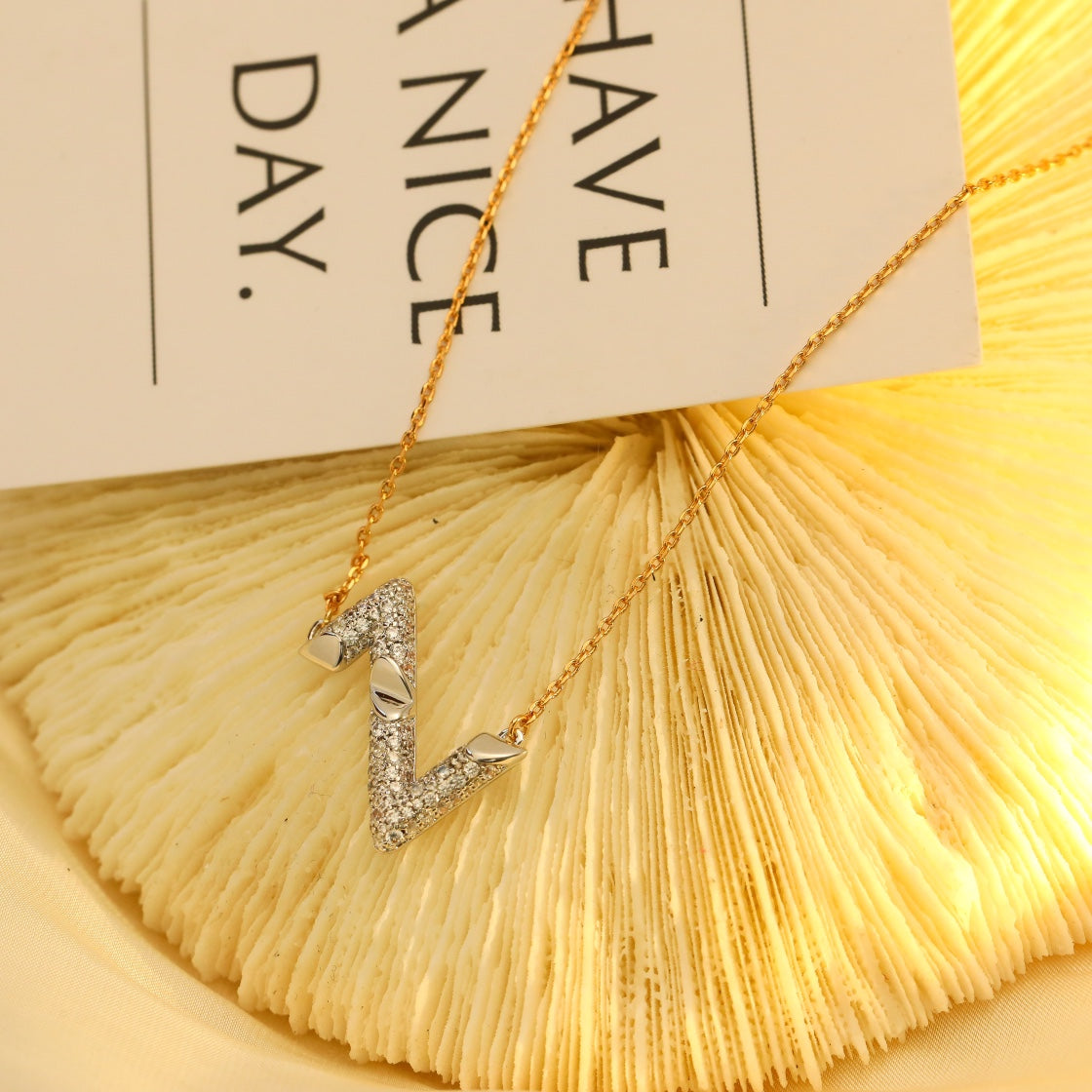 [Psychic Jewelrys]VOLT SILVER DIAMOND PEDANT NECKLACE