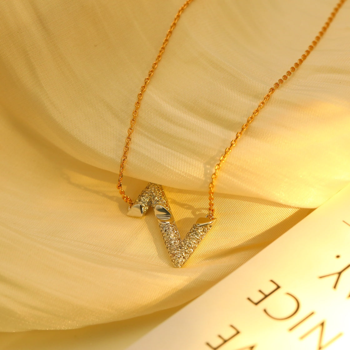 [Psychic Jewelrys]VOLT SILVER DIAMOND PEDANT NECKLACE
