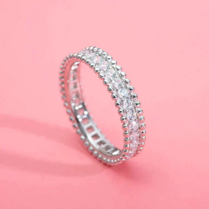 [Psychic Jewelrys]PERLEE DIAMOND SILVER RING