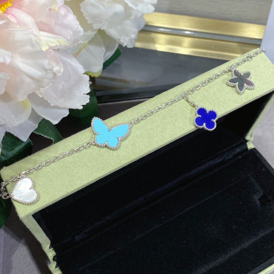 [Psychic Jewelrys]LUCKY SPRING SILVER BRACELET 4 MOTIF