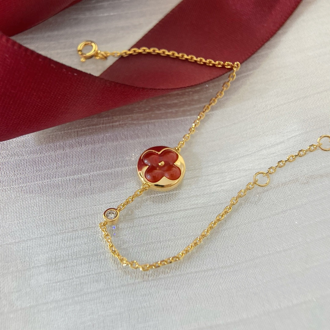 [Psychic Jewelrys]SUN PEDANT CARNELIAN BRACELET
