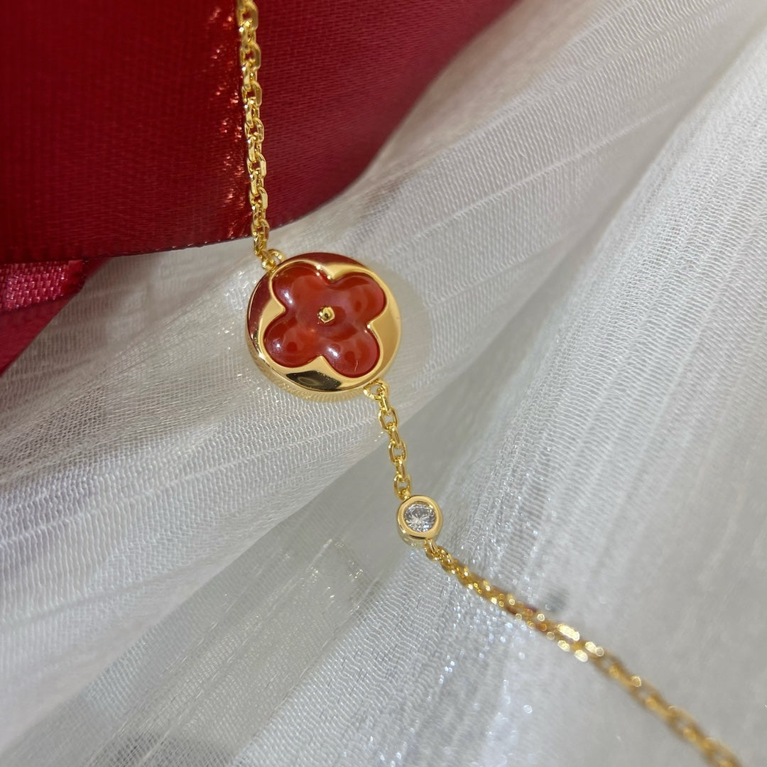 [Psychic Jewelrys]SUN PEDANT CARNELIAN BRACELET