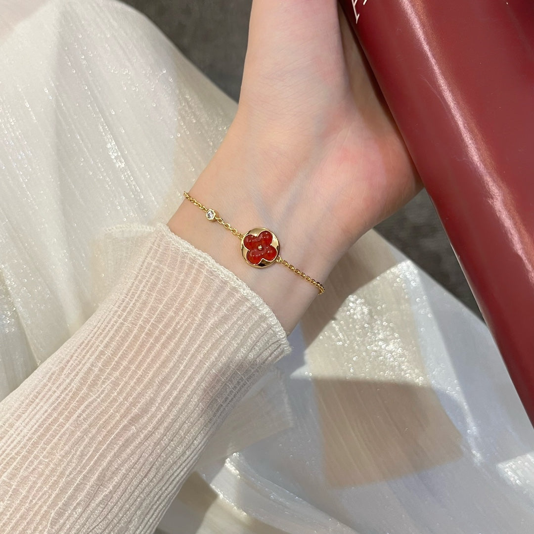 [Psychic Jewelrys]SUN PEDANT CARNELIAN BRACELET