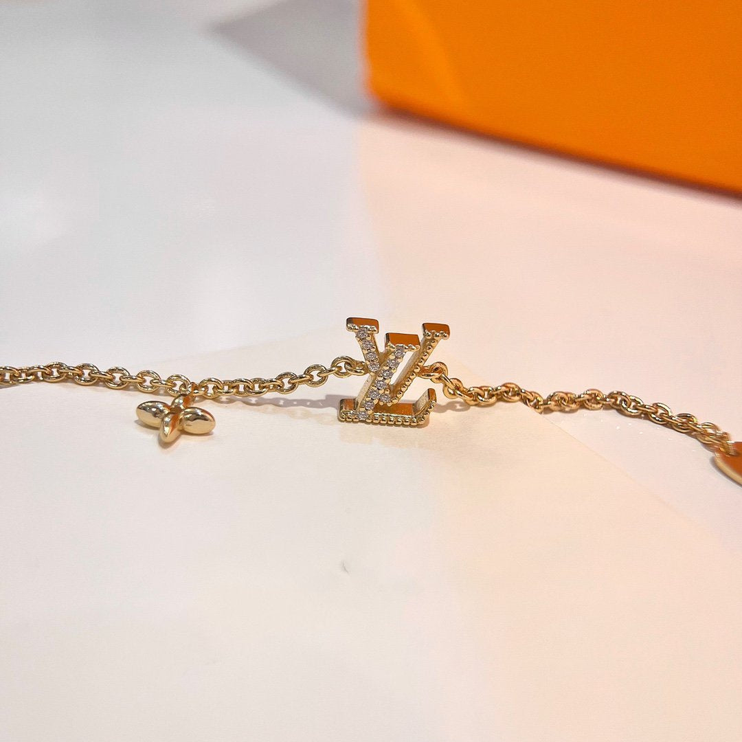 [Psychic Jewelrys]LOGO STAR MOTIF GOLD BRACELET