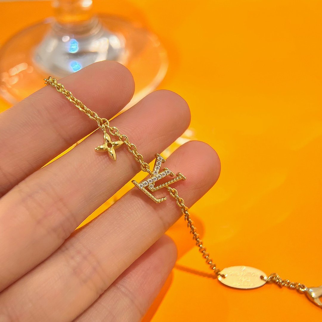 [Psychic Jewelrys]LOGO STAR MOTIF GOLD BRACELET
