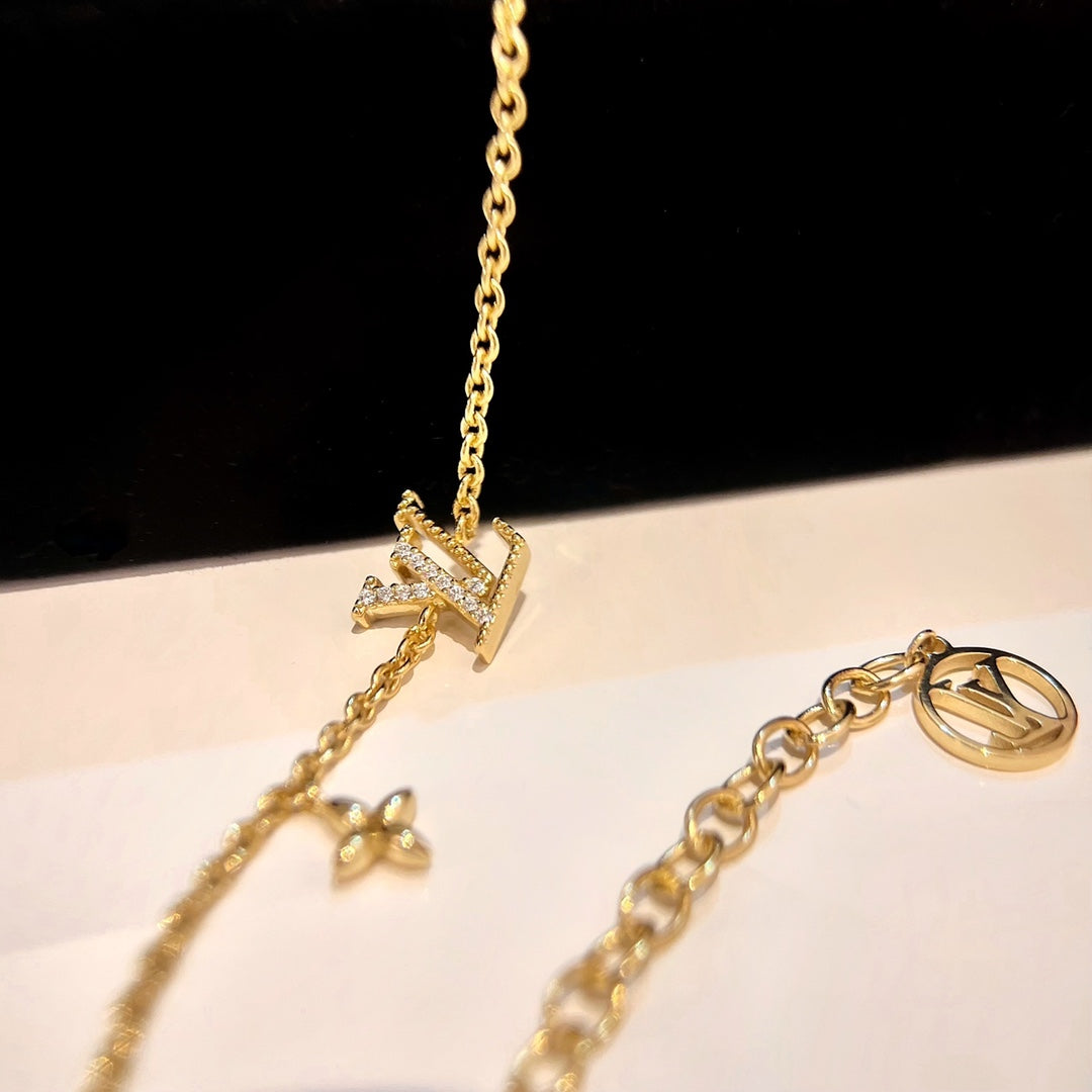 [Psychic Jewelrys]LOGO STAR MOTIF GOLD BRACELET