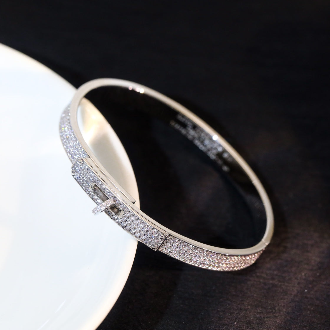 [Psychic Jewelrys]KELLY BRACELET DIAMOND PAVED
