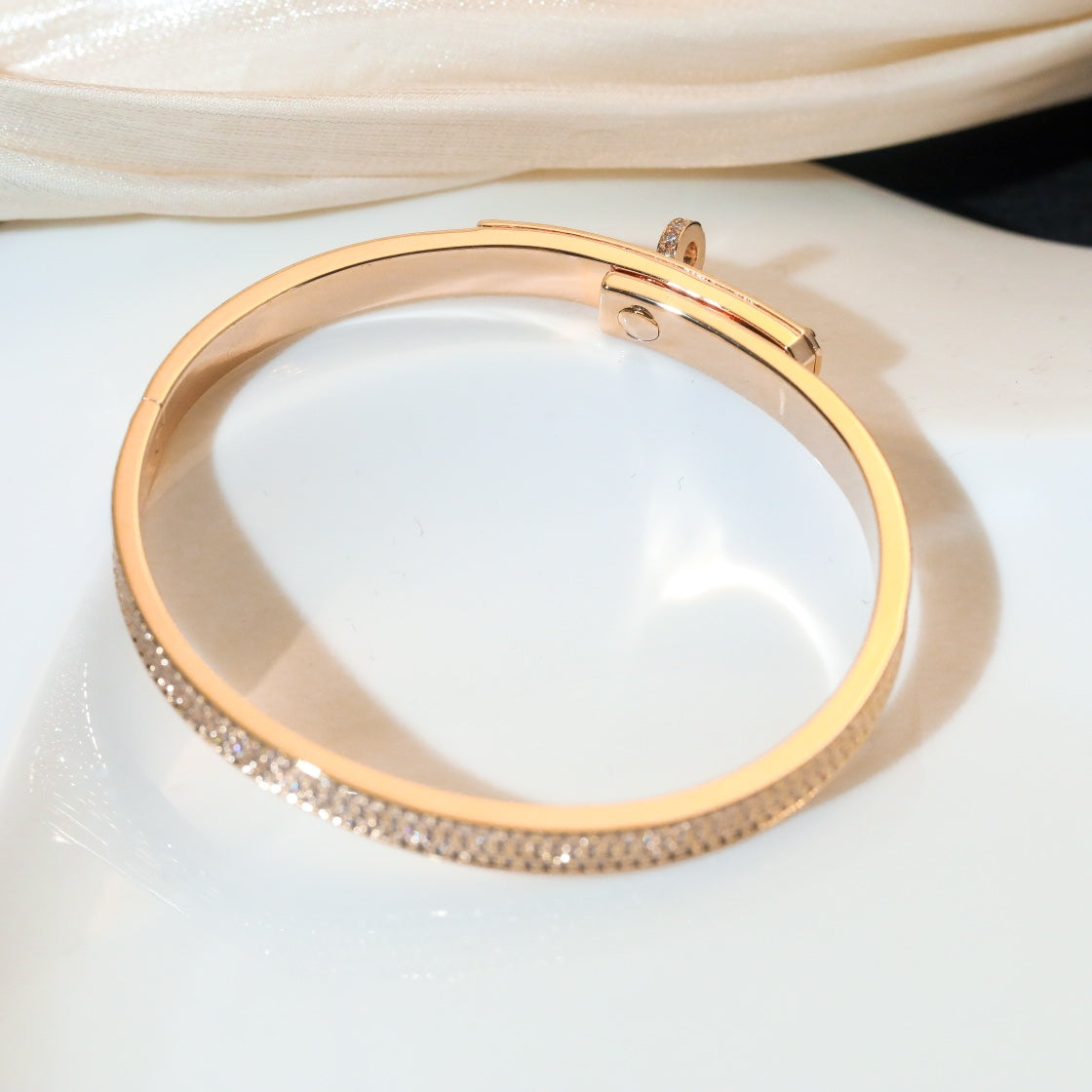 [Psychic Jewelrys]KELLY BRACELET DIAMOND PAVED