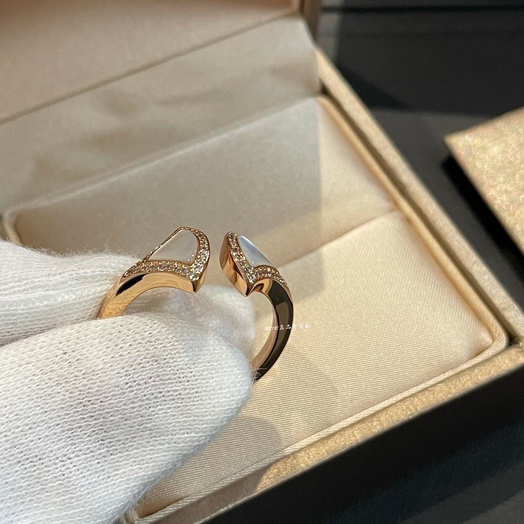 [Psychic Jewelrys]DREAM MOP DIAMOND OPEN RING