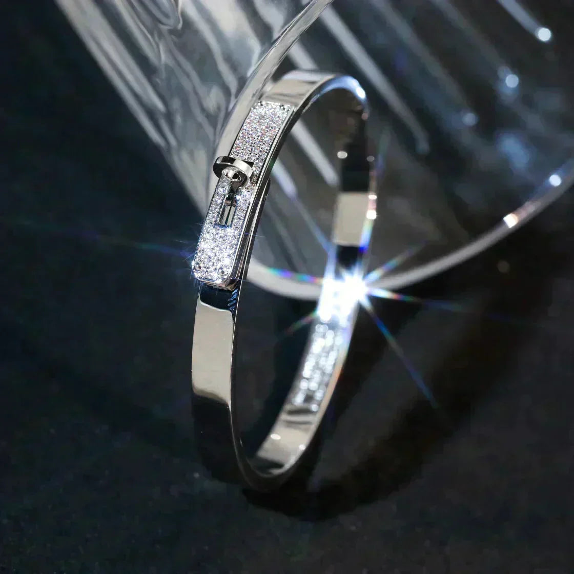 [Psychic Jewelrys]KELLY SILVER DIAMOND BRACELET