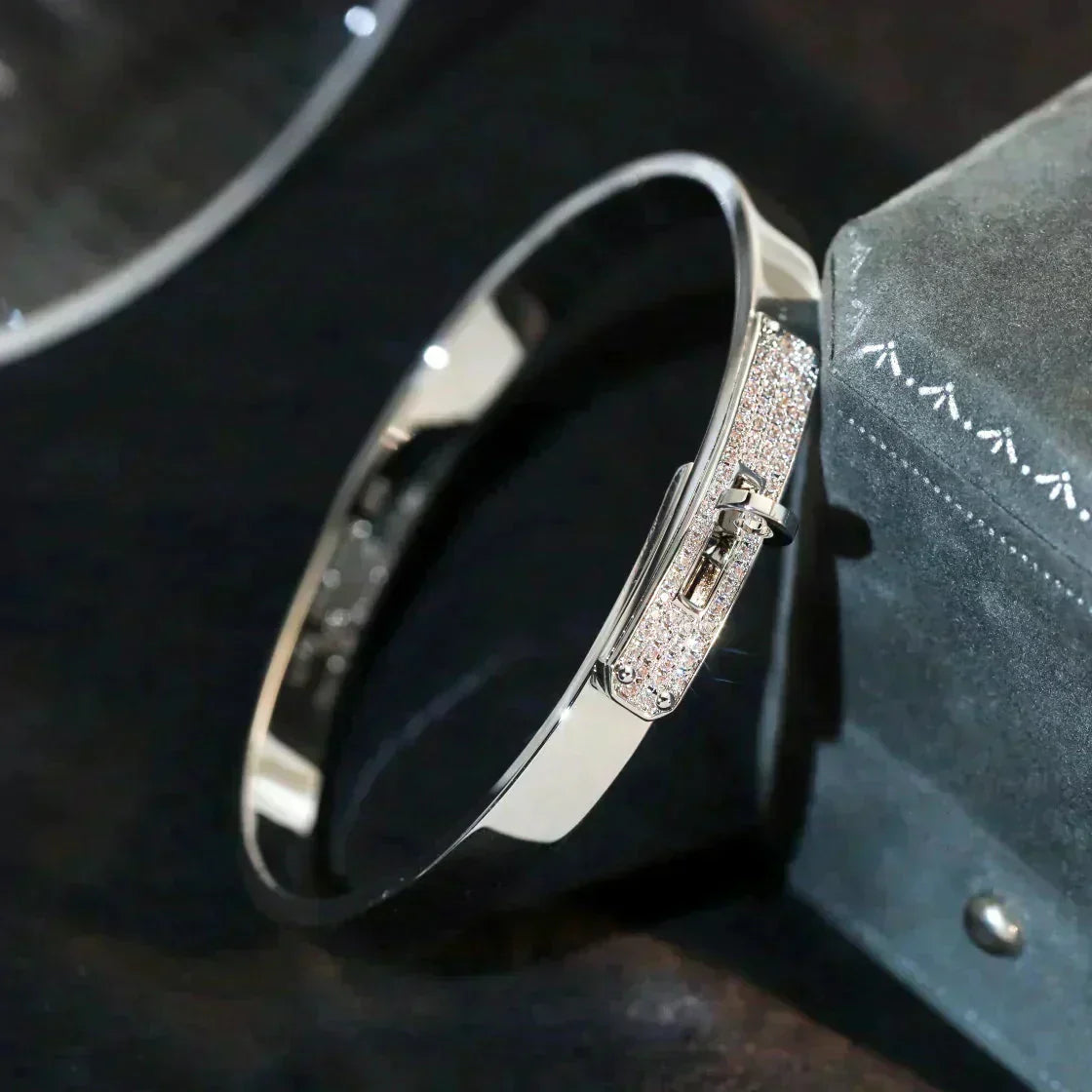 [Psychic Jewelrys]KELLY SILVER DIAMOND BRACELET