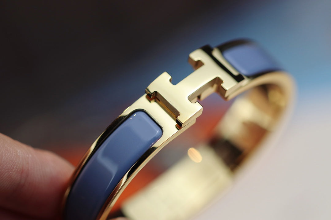 [Psychic Jewelrys]H BRACELET 12MM BLUE GRAY