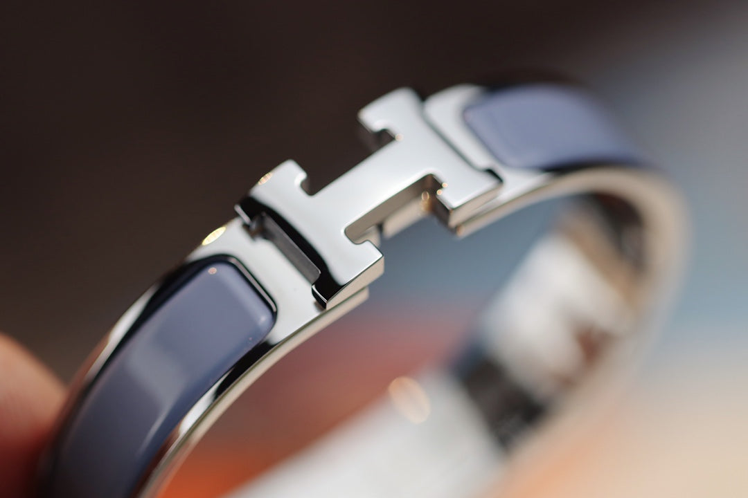 [Psychic Jewelrys]H BRACELET 12MM BLUE GRAY