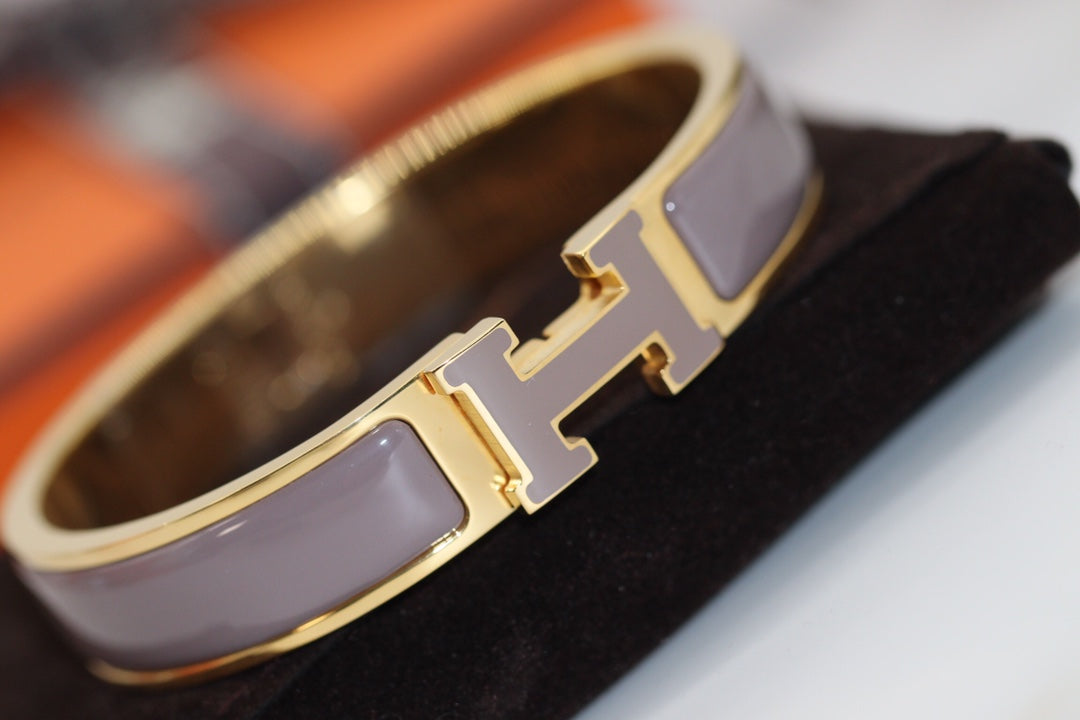 [Psychic Jewelrys]H BRACELET 12MM BROWN