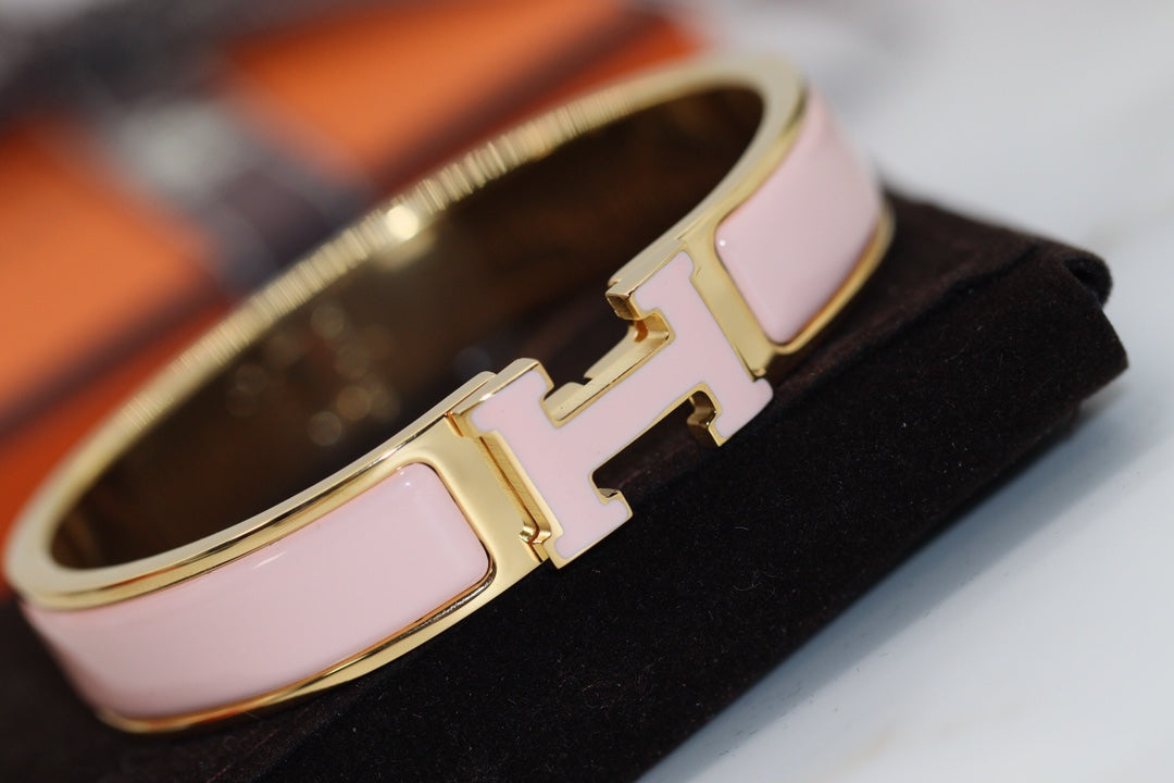 [Psychic Jewelrys]H BRACELET 12MM PINK