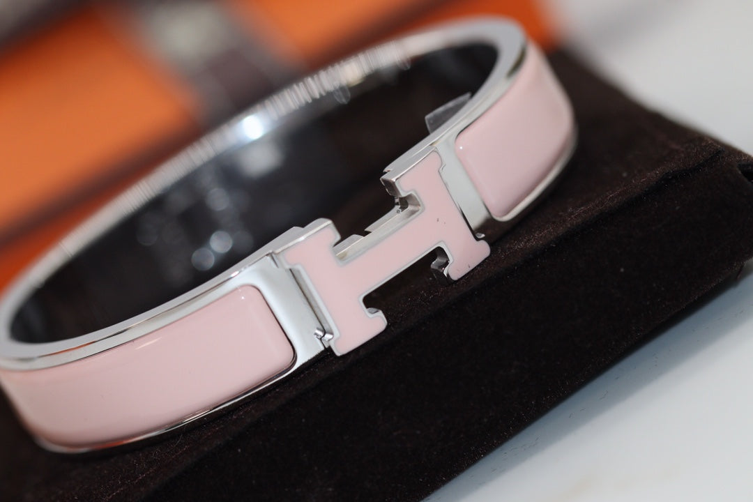 [Psychic Jewelrys]H BRACELET 12MM PINK
