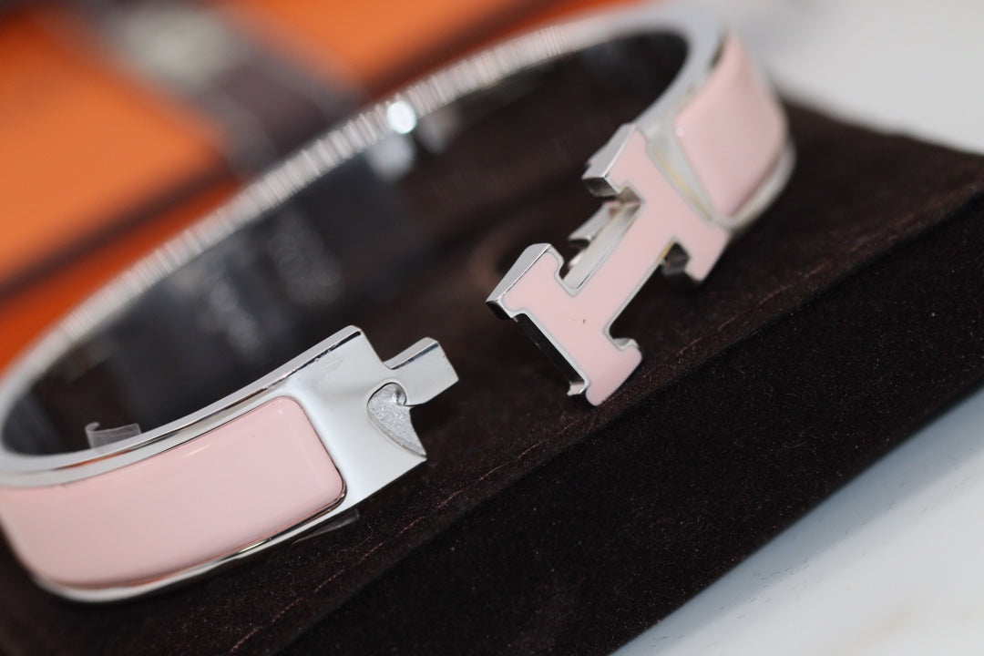 [Psychic Jewelrys]H BRACELET 12MM PINK