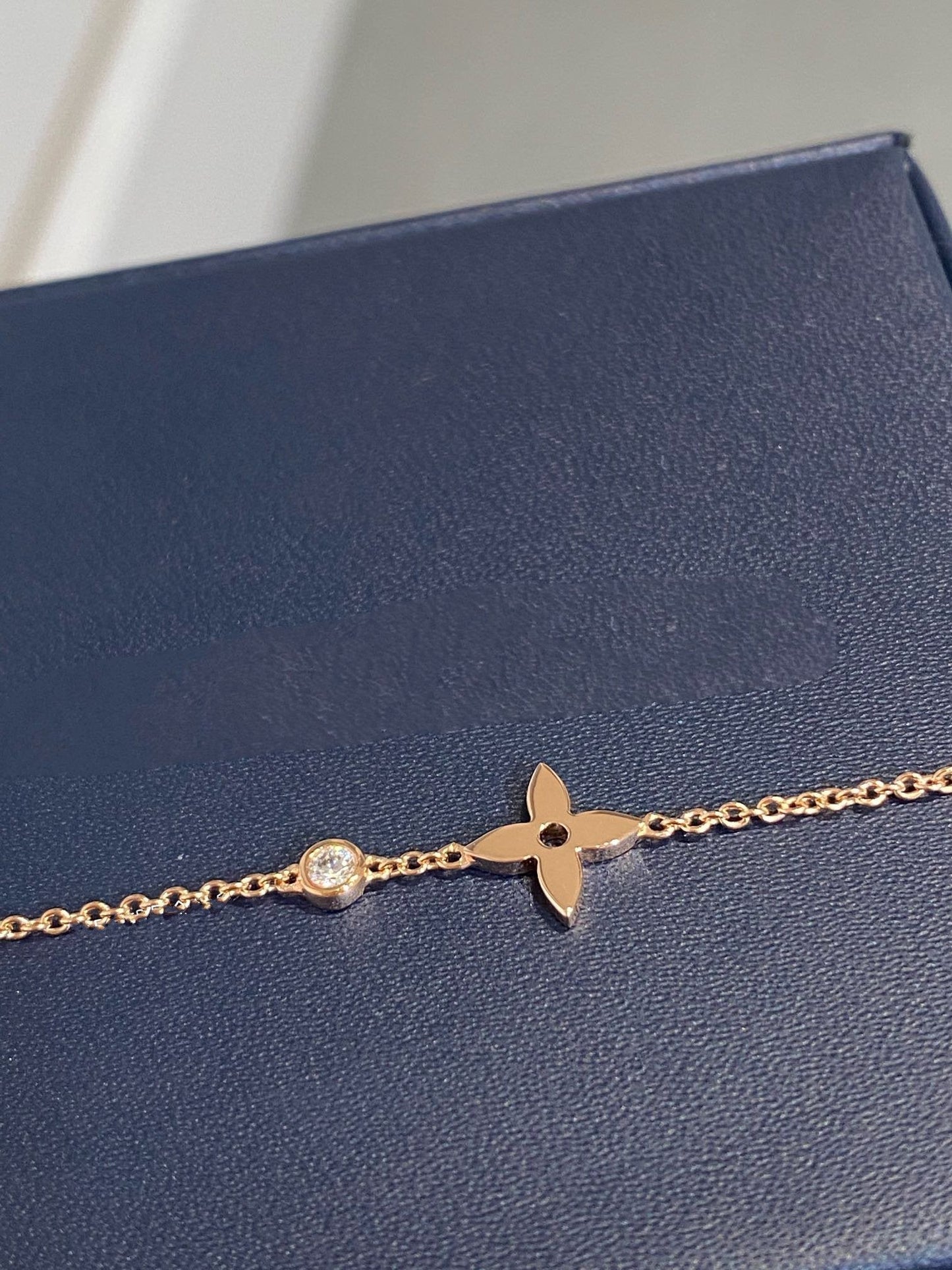 [Psychic Jewelrys]STAR DIAMOND PINK GOLD BRACELET