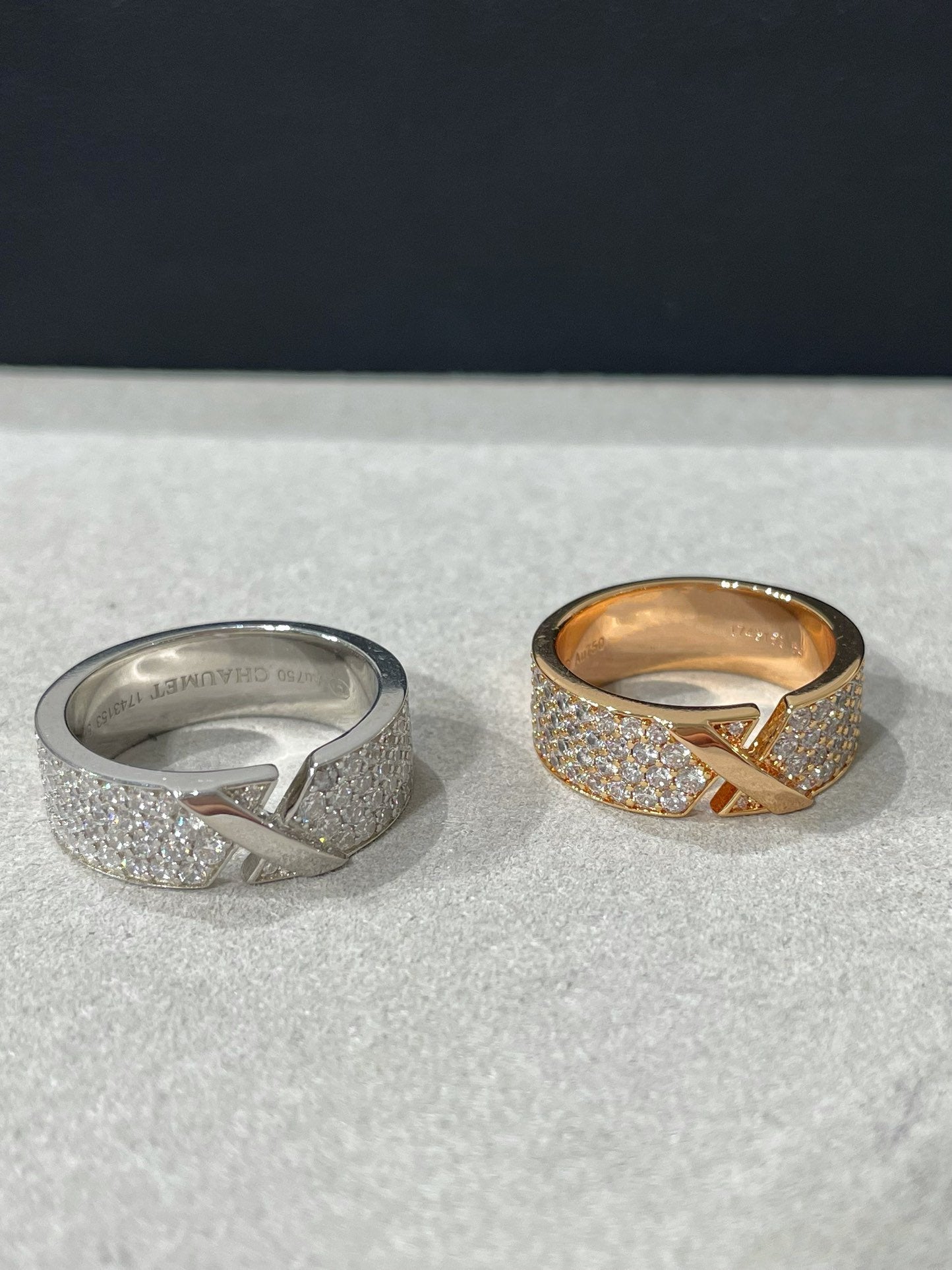 [Psychic Jewelrys]LIENS EVIDENCE  DIAMOND PAVED RING