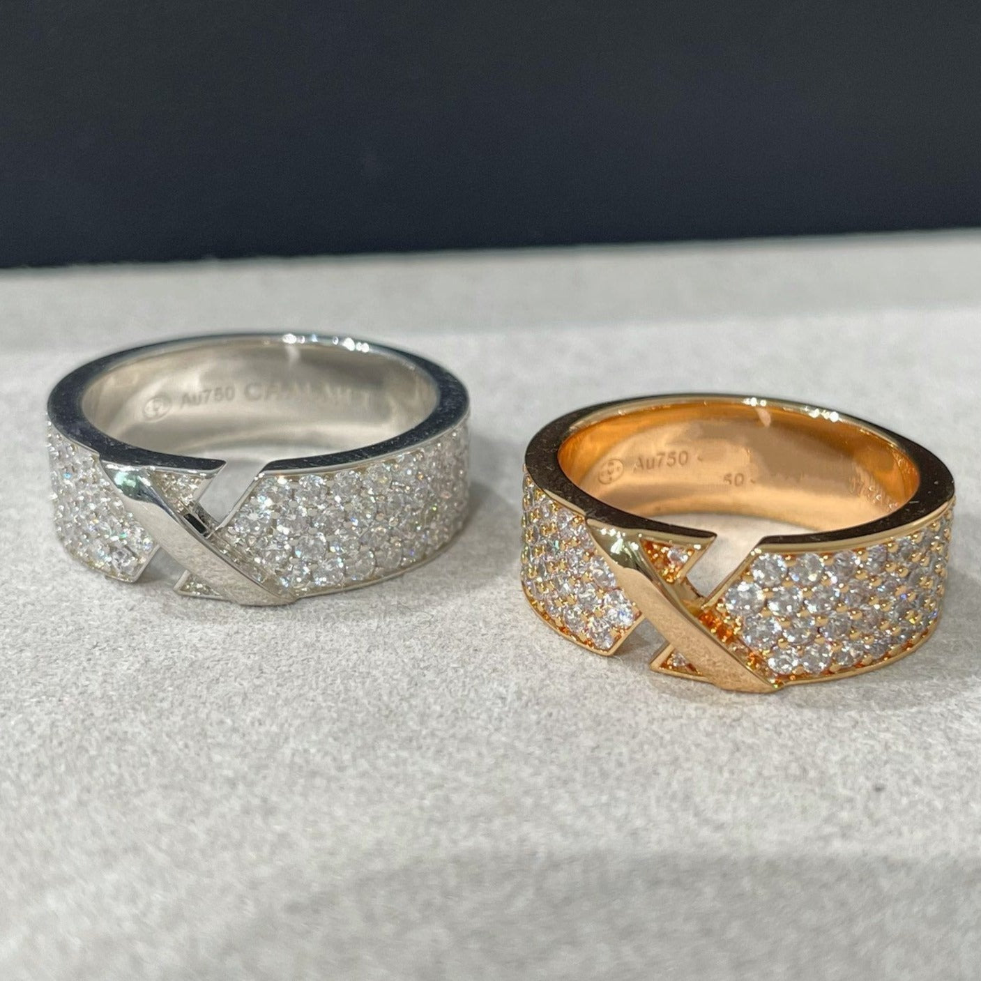 [Psychic Jewelrys]LIENS EVIDENCE  DIAMOND PAVED RING