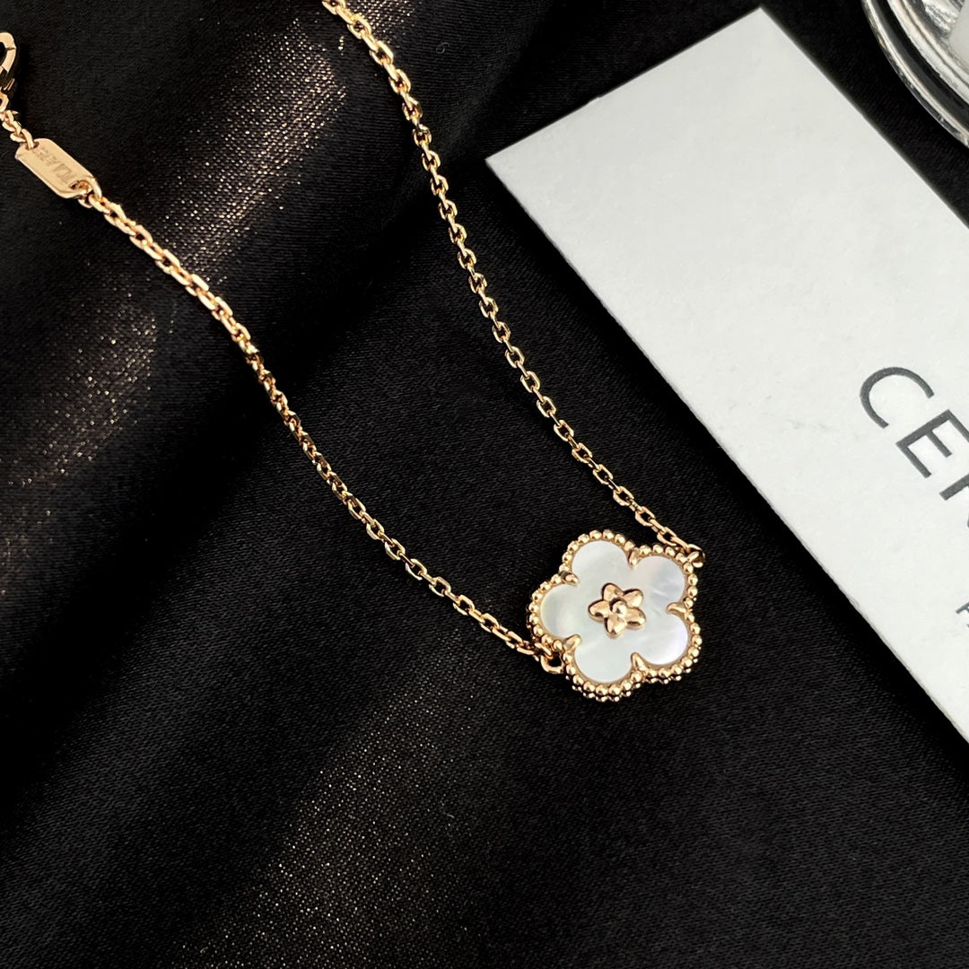 [Psychic Jewelrys]LUCKY SPRING ROSE GOLD MOP BRACELET