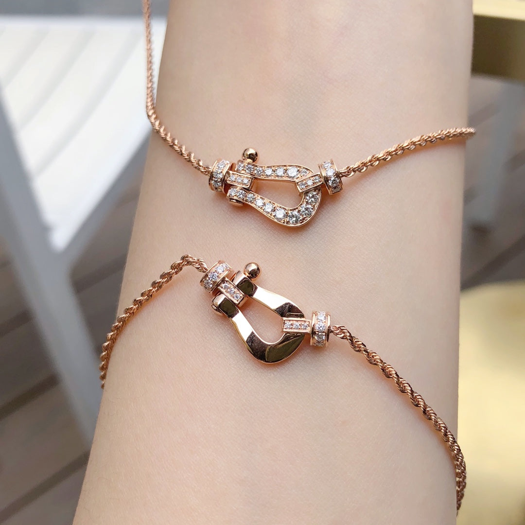 [Psychic Jewelrys]FORCE 10 PINK GOLD DIAMOND NECKLACE