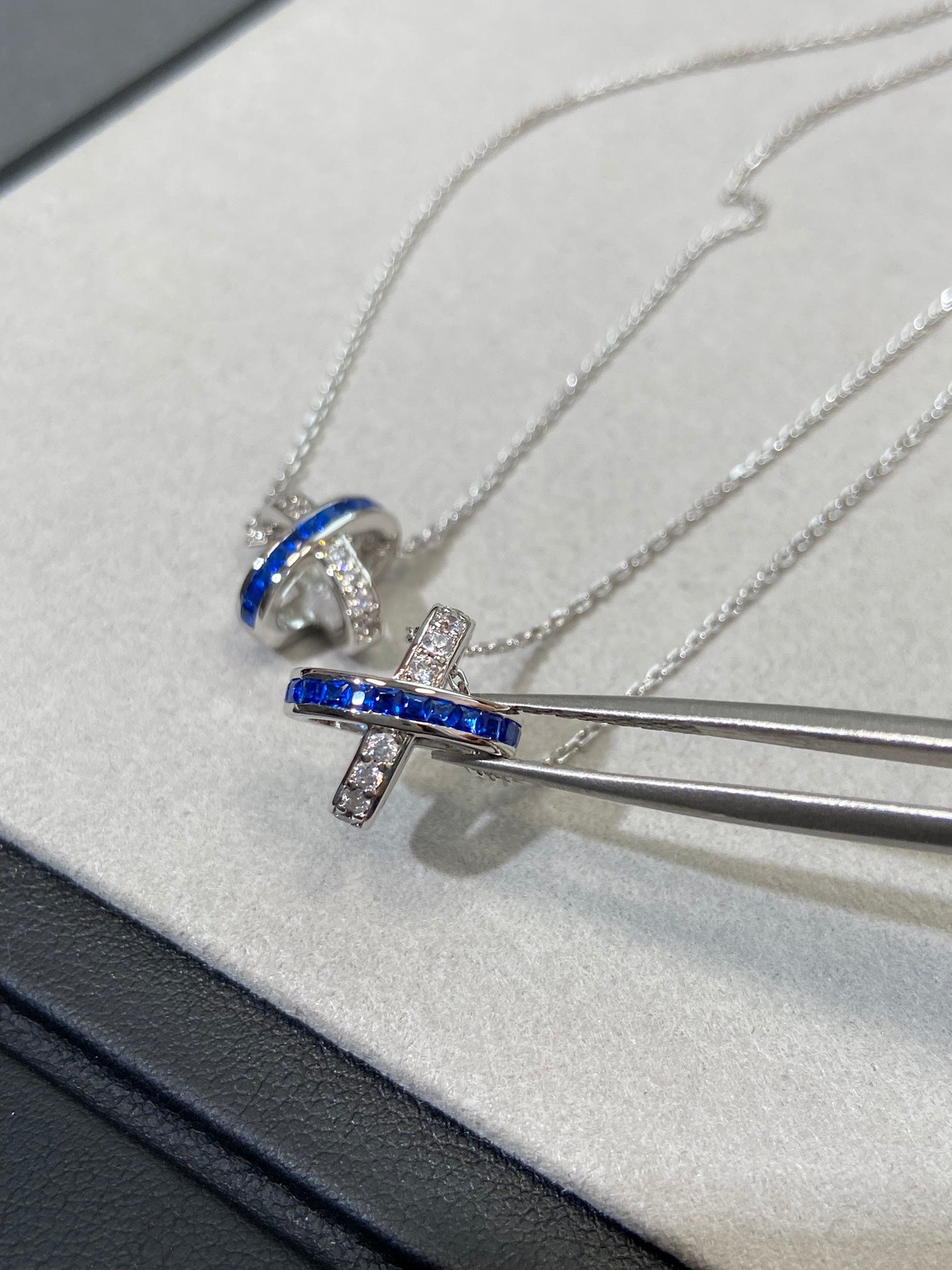 [Psychic Jewelrys]LIENS DIAMOND SILVER NECKLACE