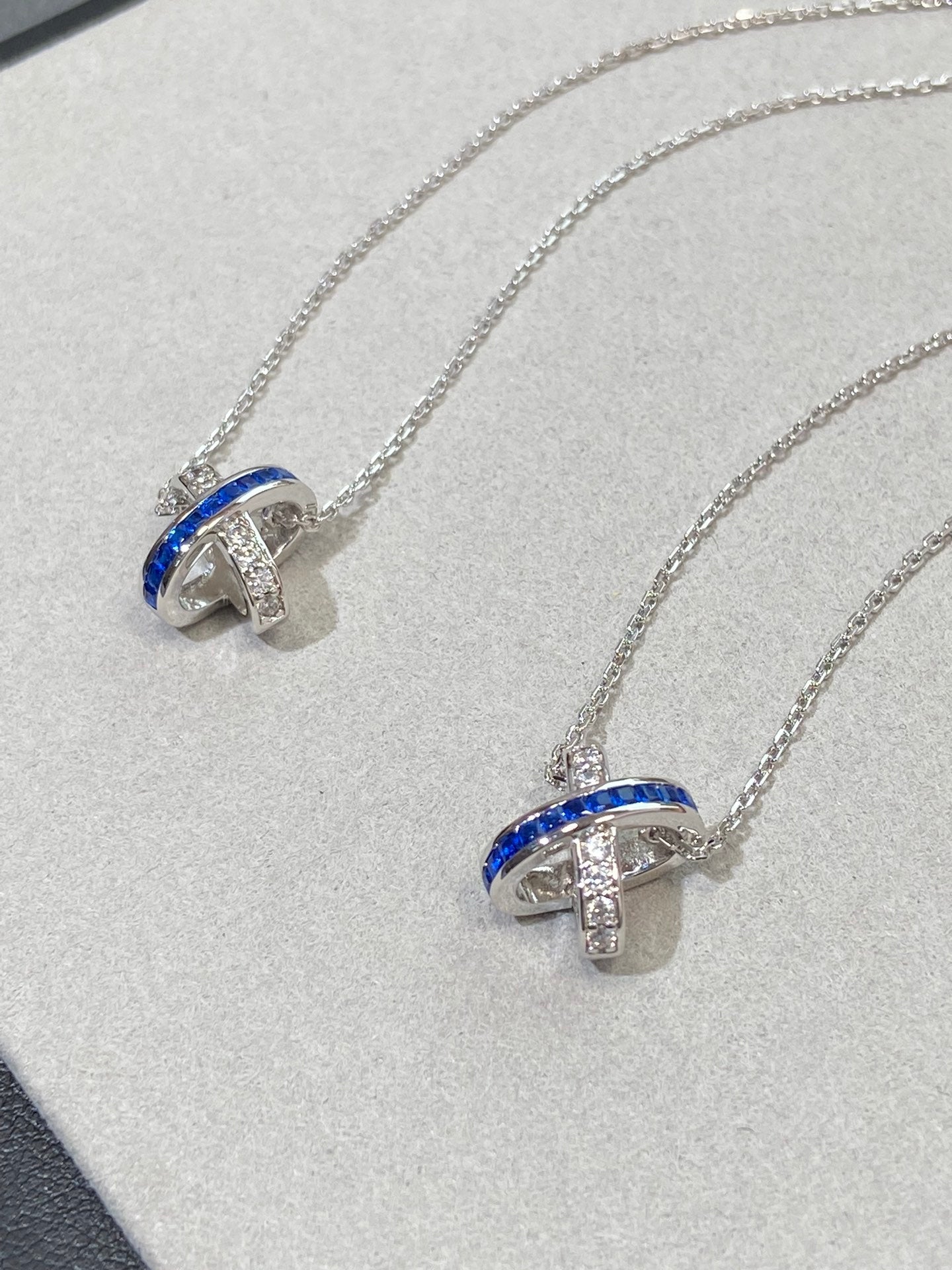 [Psychic Jewelrys]LIENS DIAMOND SILVER NECKLACE