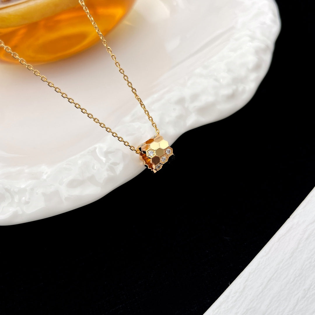 [Psychic Jewelrys]BEE MINI PEDANT DIAMOND NECKLACE
