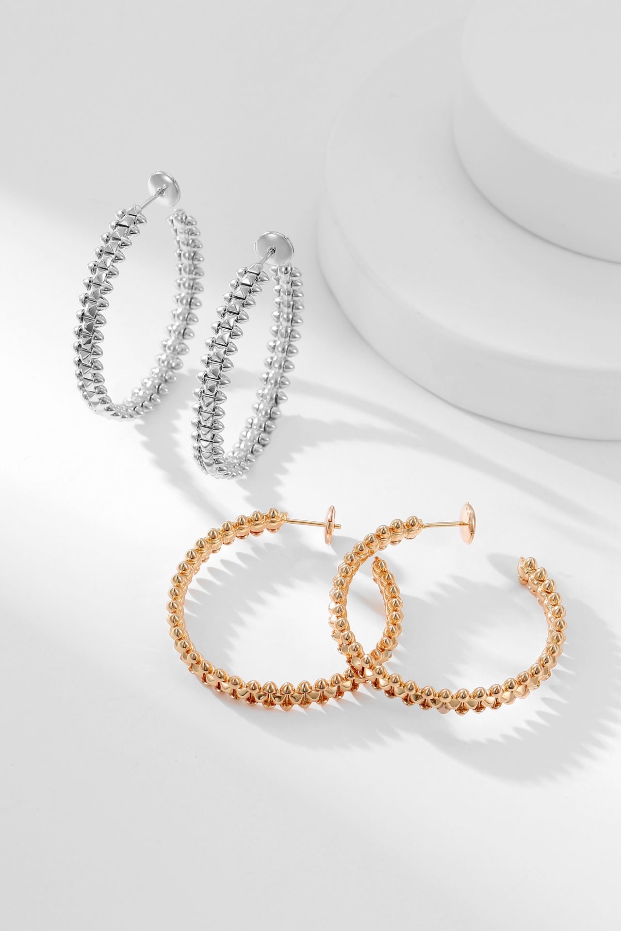 [Psychic Jewelrys]CLASH HOOP EARRINGS