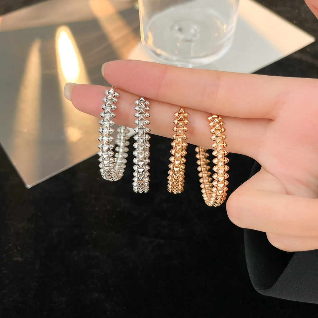 [Psychic Jewelrys]CLASH HOOP EARRINGS