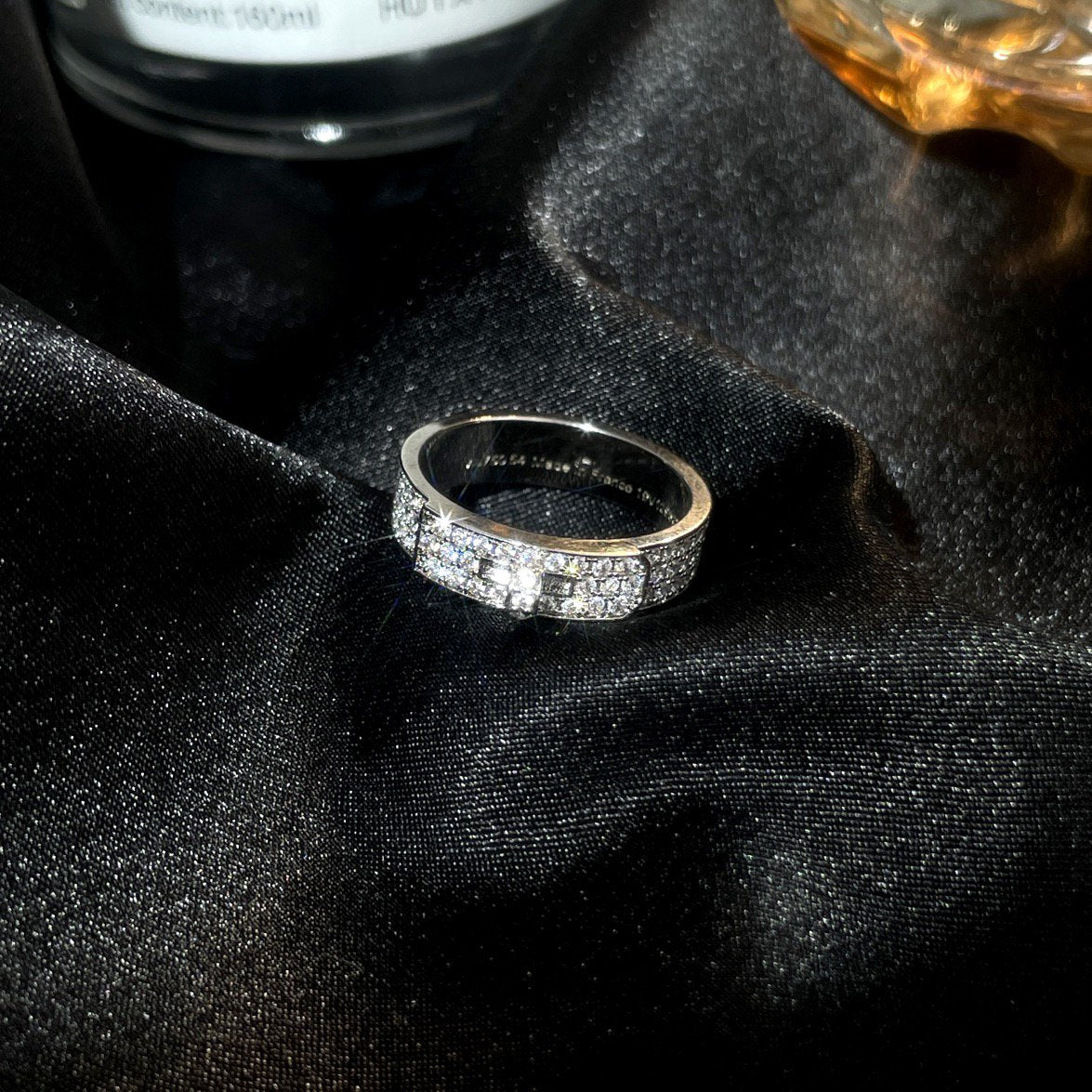 [Psychic Jewelrys]KELLY SILVER DIAMOND RING
