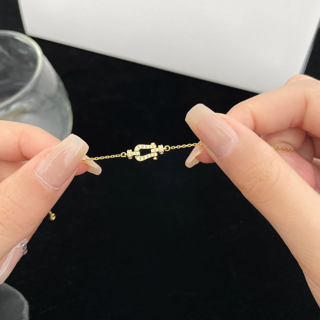 [Psychic Jewelrys]FORCE 10 FULL DIAMOND BUCKLE CHAIN LINK MINI MODEL